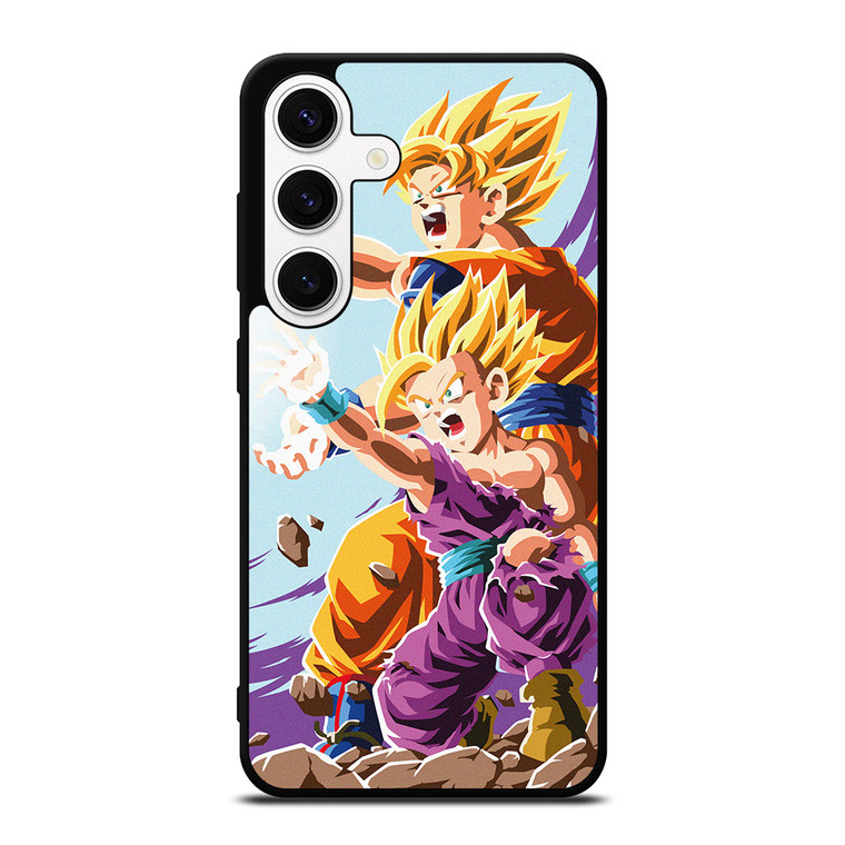 GOKU AND GOHAN DRAGON BALL CARTOON Samsung Galaxy S24 Case Cover