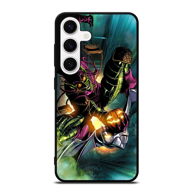 GREEN GOBLIN SPIDERMAN CARTOON Samsung Galaxy S24 Case Cover