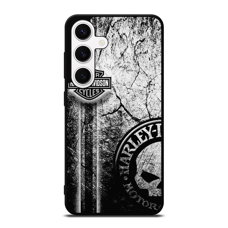HARLEY DAVIDSON WALL TEXTURE LOGO Samsung Galaxy S24 Case Cover HARLEY DAVIDSON WALL TEXTURE LOGO Samsung Galaxy S24 Case Cover