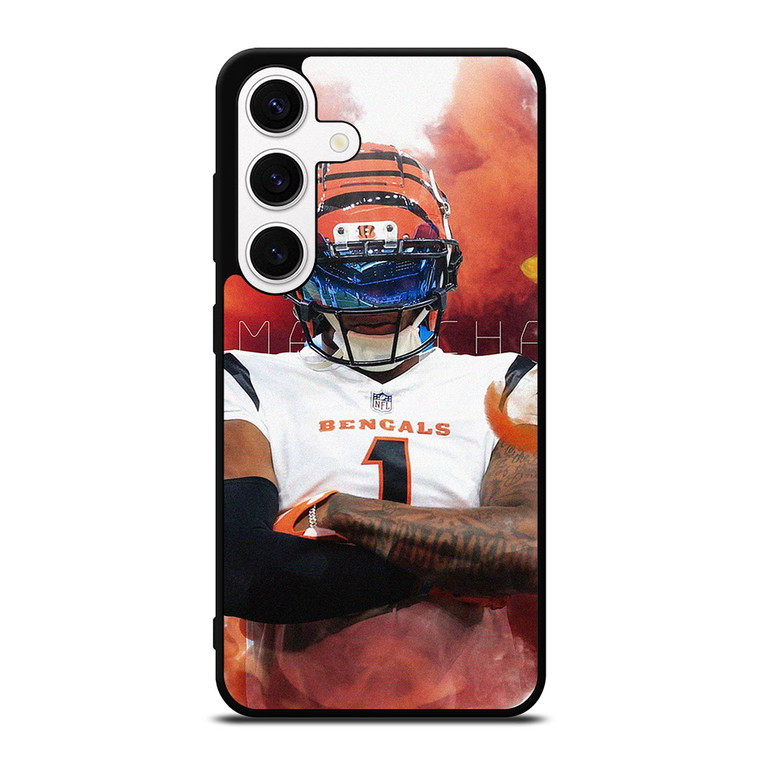JA'MARR CHASE CINCINNATI BENGALS FOOTBALL Samsung Galaxy S24 Case Cover