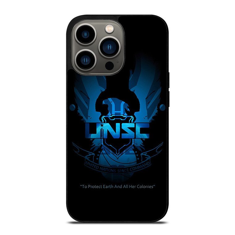 UNSC UNITED NATIONS SPACE COMMAND LOGO 2 iPhone 13 Pro Case Cover