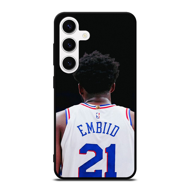 JOEL EMBIID NBA PHILADELPHIA 76ERS Samsung Galaxy S24 Case Cover