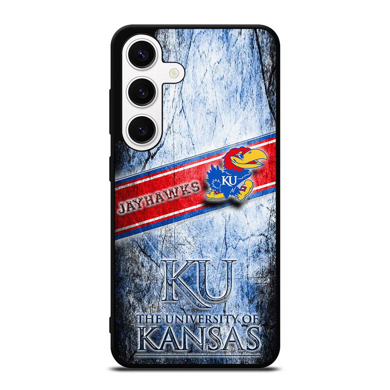 KANSAS UNIVERSITY JAYHAWKS BASKETBALL Samsung Galaxy S24 Case Cover