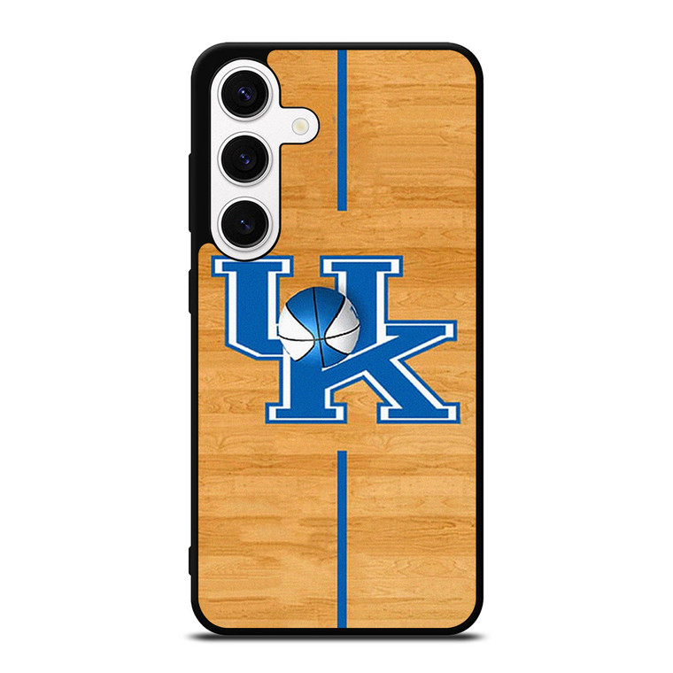 KENTUCKY WILDCATS BASKETBALL WOOD SYMBOL Samsung Galaxy S24 Case Cover