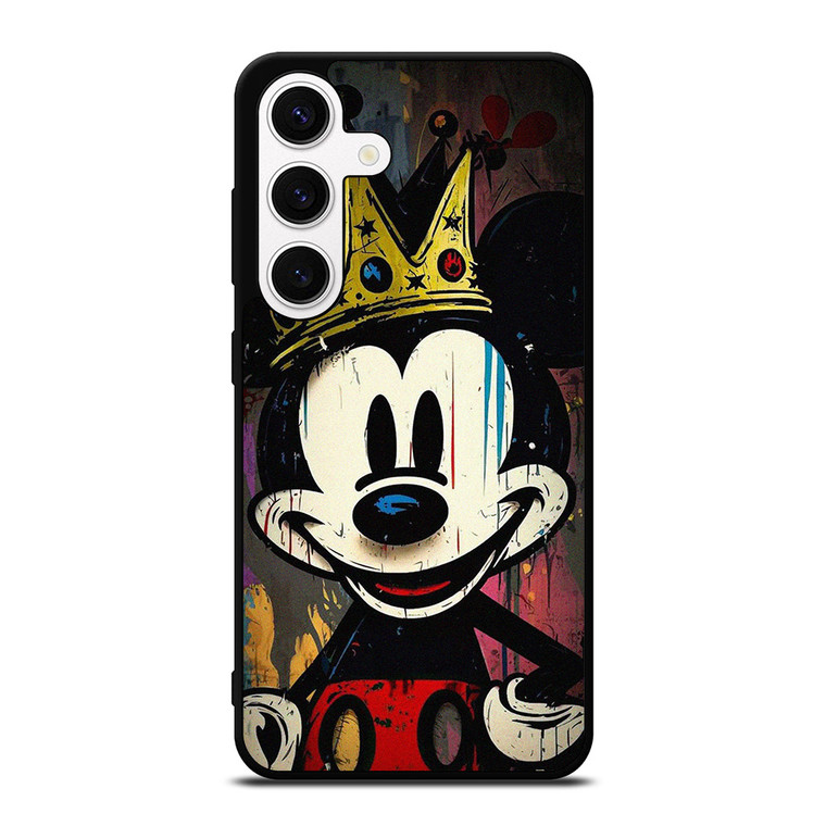 KING MICKEY MOUSE BRUSHED ART Samsung Galaxy S24 Case Cover