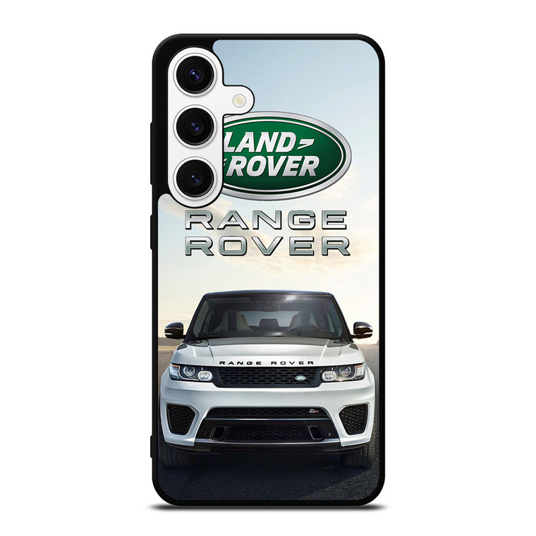 LAND ROVER RANGE ROVER WHITE Samsung Galaxy S24 Case Cover