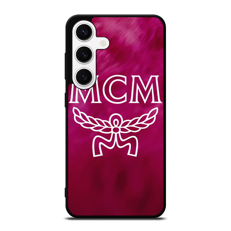 MCM WORLDWIDE PURPLE Samsung Galaxy S24 Case Cover