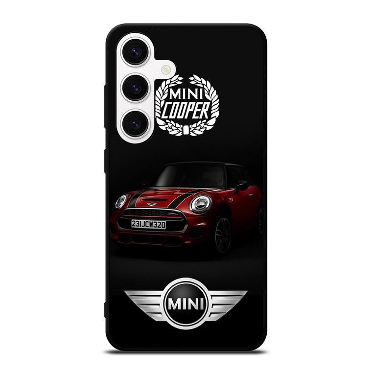 MINI COOPER S RED Samsung Galaxy S24 Case Cover