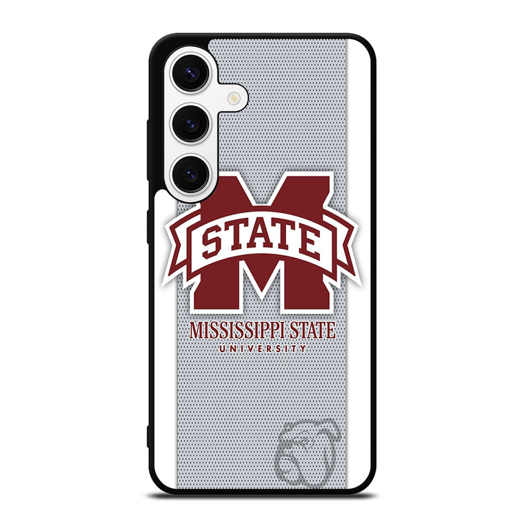 MISSISSIPPI STATE BASKETBALL CARBON LOGO Samsung Galaxy S24 Case Cover