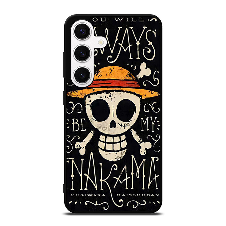 NAKAMA ONE PIECE ANIME Samsung Galaxy S24 Case Cover