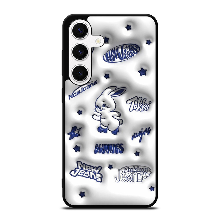 NEW JEANS BUNNIES 3D STYLE Samsung Galaxy S24 Case Cover NEW JEANS BUNNIES 3D STYLE Samsung Galaxy S24 Case Cover