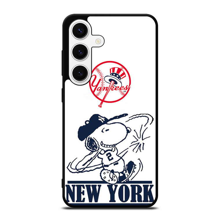 NEW YORK YANKEES SNOOPY BADGE Samsung Galaxy S24 Case Cover NEW YORK YANKEES SNOOPY BADGE Samsung Galaxy S24 Case Cover
