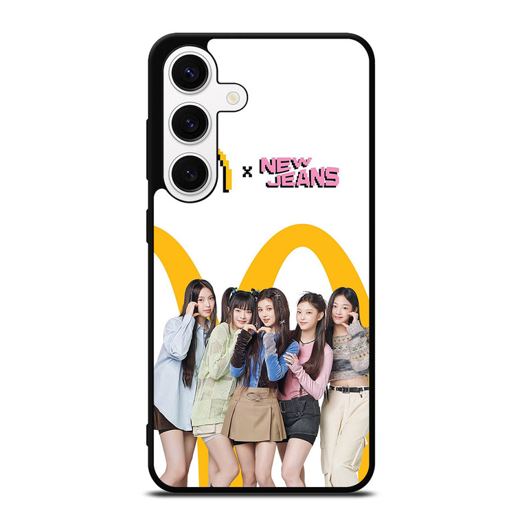 NEWJEANS X MCDONALDS KPOP Samsung Galaxy S24 Case Cover NEWJEANS X MCDONALDS KPOP Samsung Galaxy S24 Case Cover