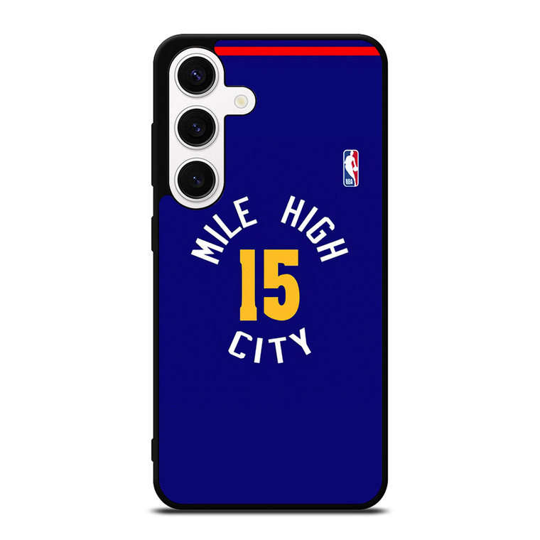 NIKOLA JOKIC MILE HIGH CITY BASKETBALL Samsung Galaxy S24 Case Cover NIKOLA JOKIC MILE HIGH CITY BASKETBALL Samsung Galaxy S24 Case Cover