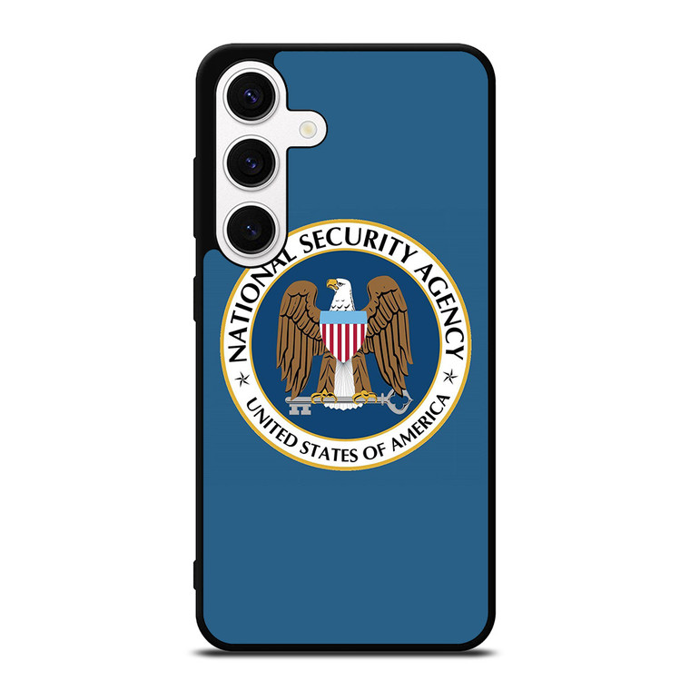 NSA NATIONAL SECURITY AGENCY BADGE Samsung Galaxy S24 Case Cover