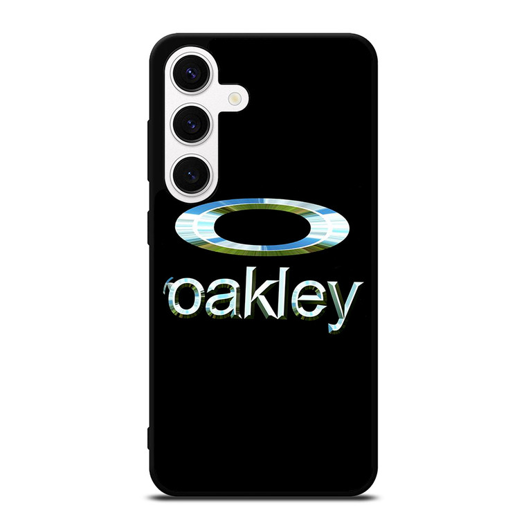 OAKLEY METAL BLACK EMBLEM Samsung Galaxy S24 Case Cover