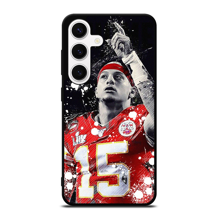PATRICK MAHOMES KANSAS CITY CHIEF ART Samsung Galaxy S24 Case Cover PATRICK MAHOMES KANSAS CITY CHIEF ART Samsung Galaxy S24 Case Cover