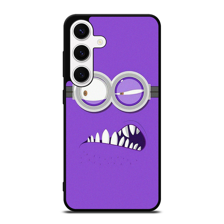 PURPLE MINION MINIMALIST Samsung Galaxy S24 Case Cover PURPLE MINION MINIMALIST Samsung Galaxy S24 Case Cover