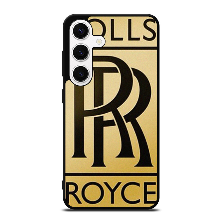 ROLLS ROYCE GOLD LOGO Samsung Galaxy S24 Case Cover