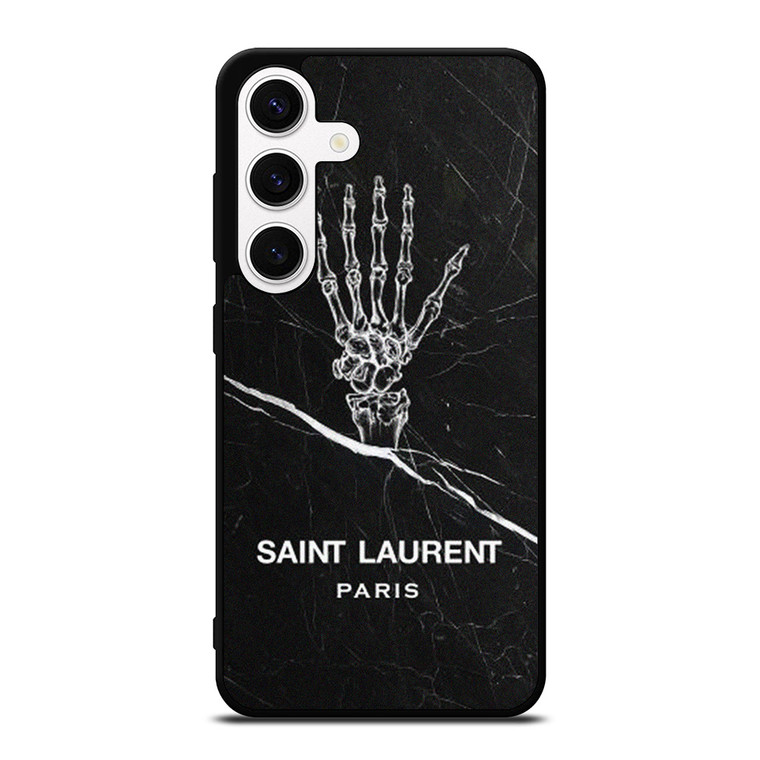 SAINT LAURENT PARIS SKELETON LOGO Samsung Galaxy S24 Case Cover