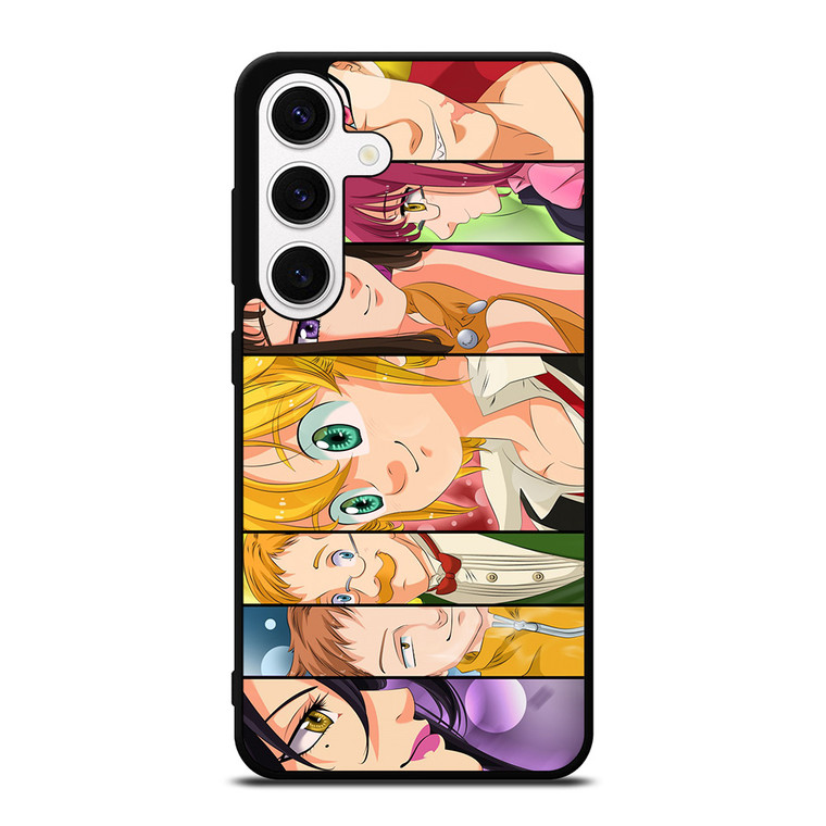 SEVEN DEADLY SINS ALL CHARACTERS COLLAGE Samsung Galaxy S24 Case Cover