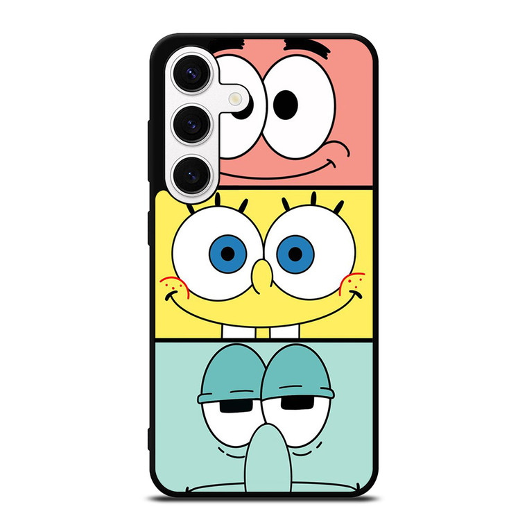 SPONGEBOB PATRICK SQUIDWARD CARTOON Samsung Galaxy S24 Case Cover SPONGEBOB PATRICK SQUIDWARD CARTOON Samsung Galaxy S24 Case Cover