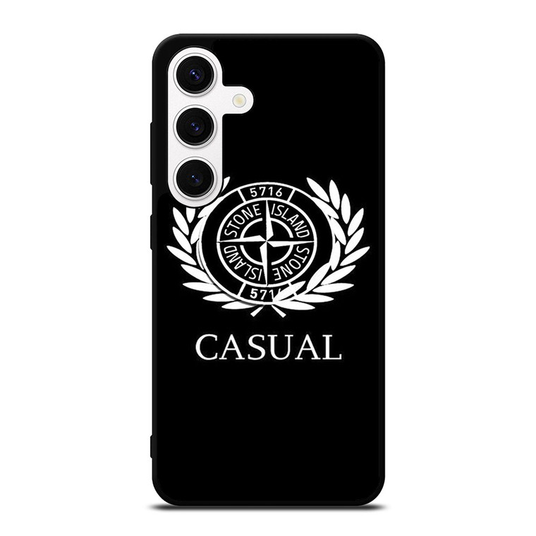 STONE ISLANS CASUAL LOGO Samsung Galaxy S24 Case Cover