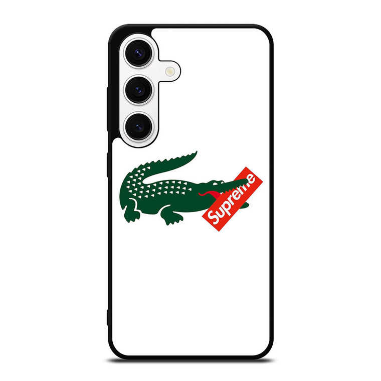 SUPREME LACOSTE COLLAB Samsung Galaxy S24 Case Cover