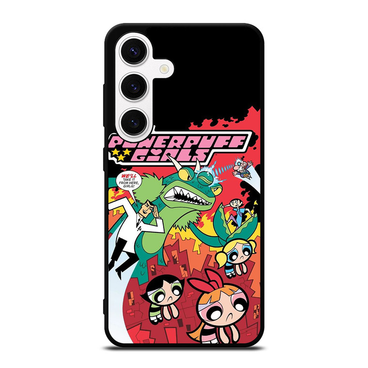 THE POWERPUFF GIRLS COMIC Samsung Galaxy S24 Case Cover