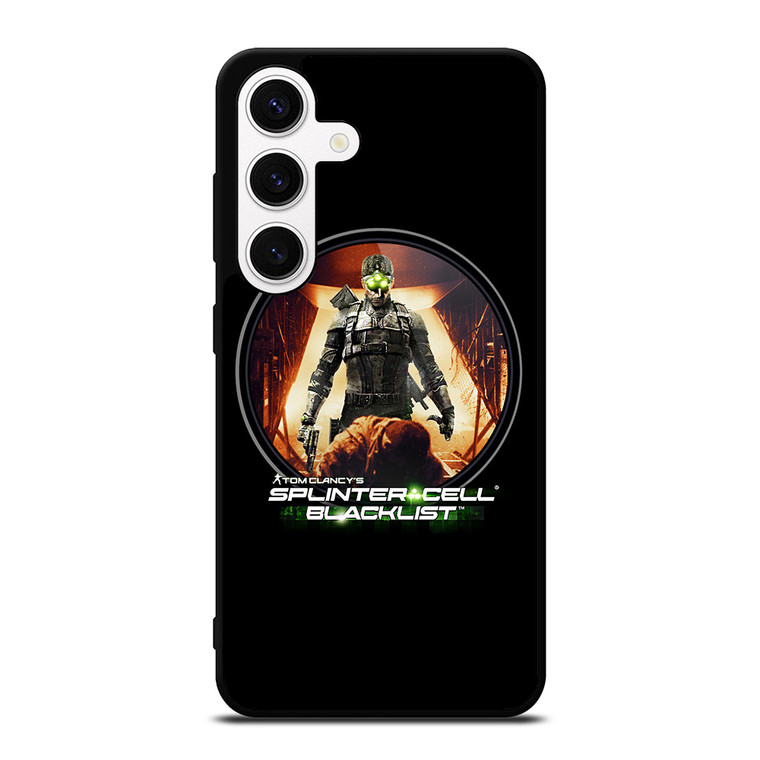TOM CLANCY'S SPLINTER CELL BLACKLIST LOGO Samsung Galaxy S24 Case Cover