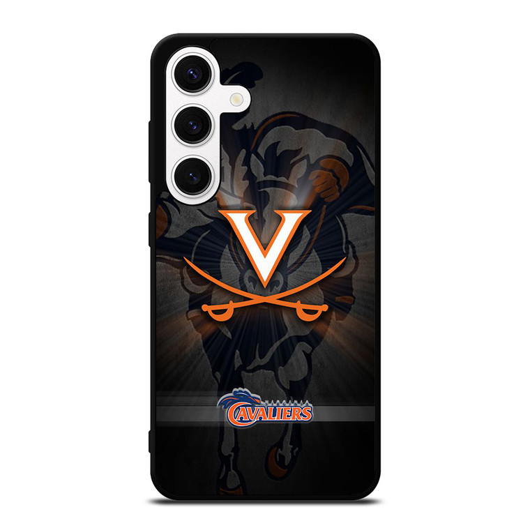 VIRGINIA CAVALIERS METAL ICON Samsung Galaxy S24 Case Cover