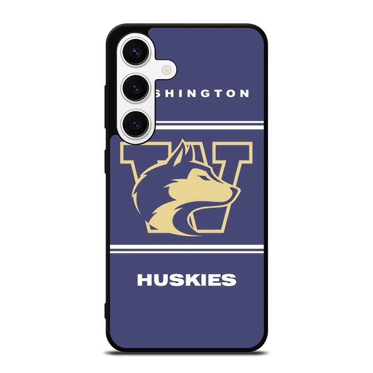 WASHINGTON HUSKIES FOOTBALL LOGO Samsung Galaxy S24 Case Cover