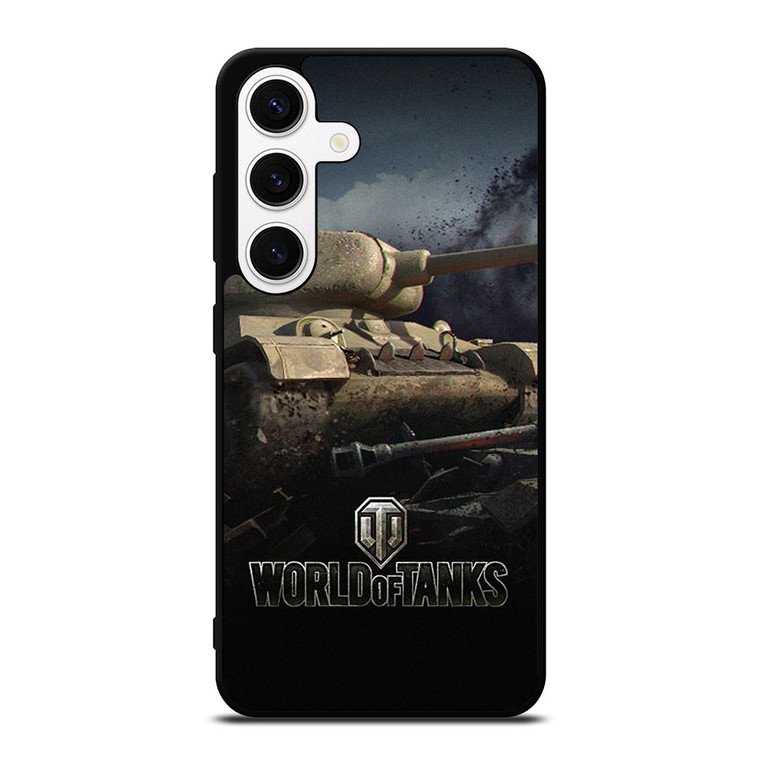 WORLD OF TANKS ONLINE GAMES LOGO Samsung Galaxy S24 Case Cover
