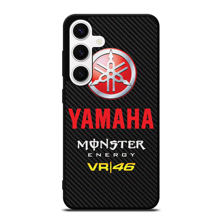 YAMAHA RACING VR46 CARBON LOGO Samsung Galaxy S24 Case Cover