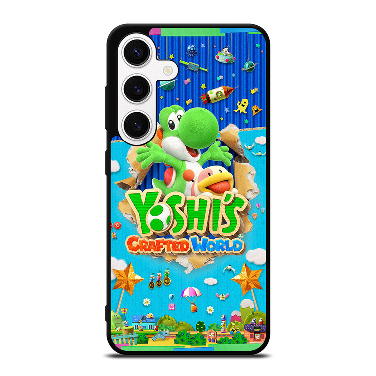 YOSHI CRAFTED WORLD GAMES POSTER Samsung Galaxy S24 Case Cover