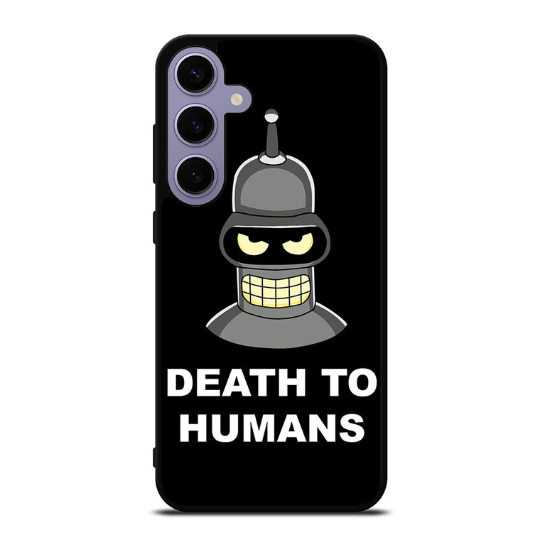 BENDER FUTURAMA DEATH TO HUMANS  Samsung Galaxy S24 Plus Case Cover