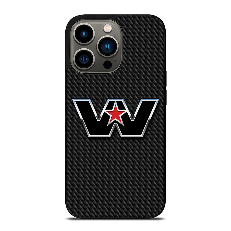 WESTERN STAR TRUCKS CARBON LOGO iPhone 13 Pro Case Cover