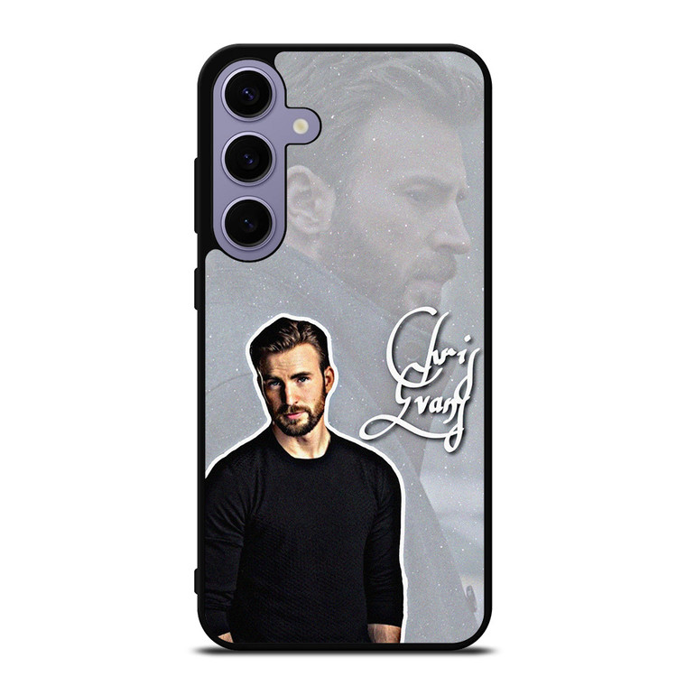 CHRIS EVANS ACTOR HANDSOME  Samsung Galaxy S24 Plus Case Cover