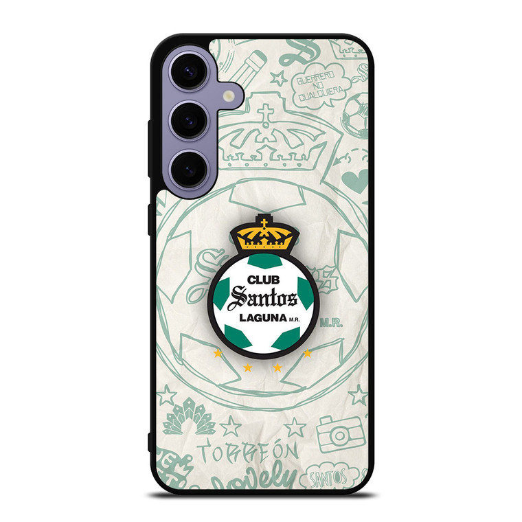 CLUB SANTOS LAGUNA SCRIBBLE LOGO  Samsung Galaxy S24 Plus Case Cover