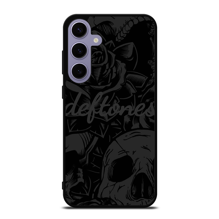 DEFTONES LOGO ALL BLACK  Samsung Galaxy S24 Plus Case Cover
