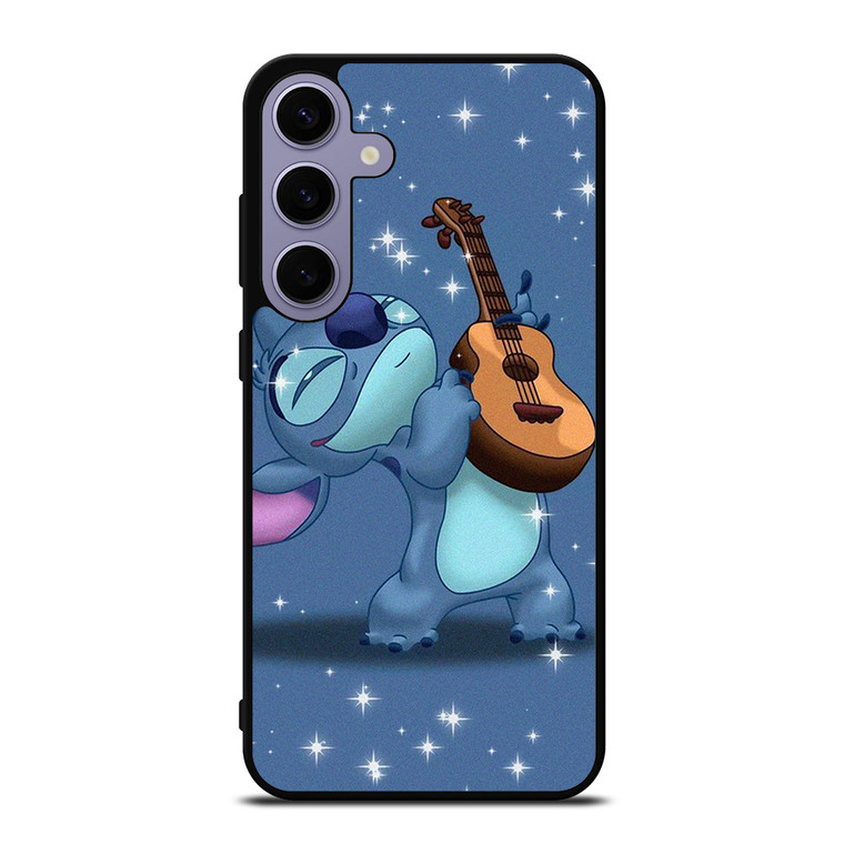 DISNEY STICH PLAYING GUITAR  Samsung Galaxy S24 Plus Case Cover