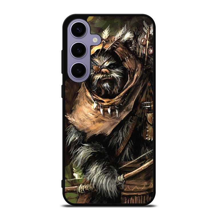 EWOK STAR WARS MOVIES ART  Samsung Galaxy S24 Plus Case Cover