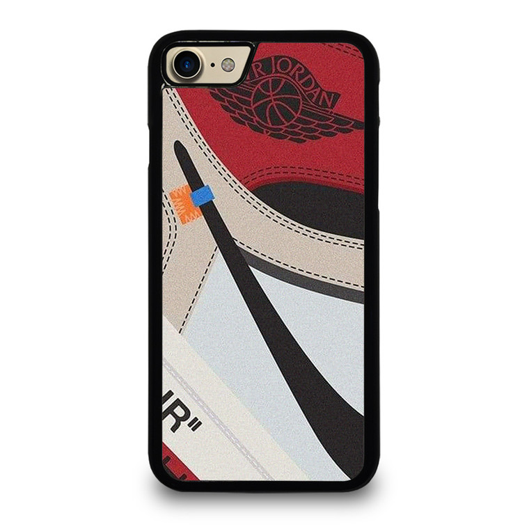 NIKE AIR JORDAN 1 HIGH OFF WHITE  iPhone 7 / 8 Case Cover NIKE AIR JORDAN 1 HIGH OFF WHITE  iPhone 7 / 8 Case Cover