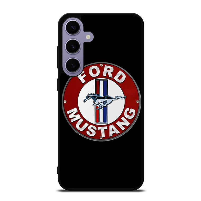 FORD MUSTANG RETRO BADGE  Samsung Galaxy S24 Plus Case Cover