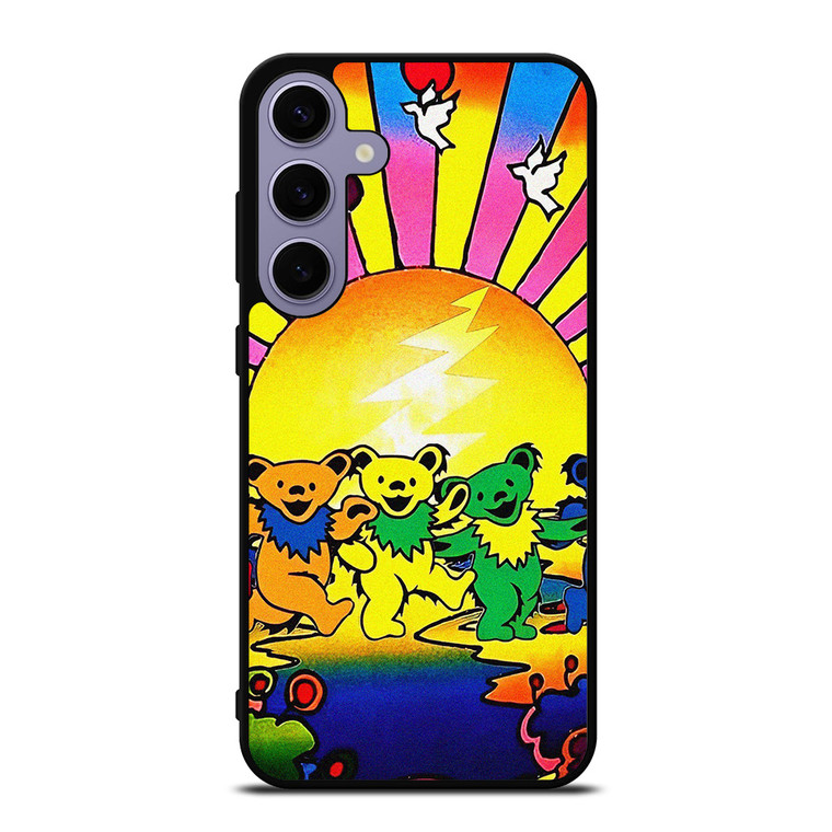 GRATEFUL DEAD DANCING BEARS ART  Samsung Galaxy S24 Plus Case Cover