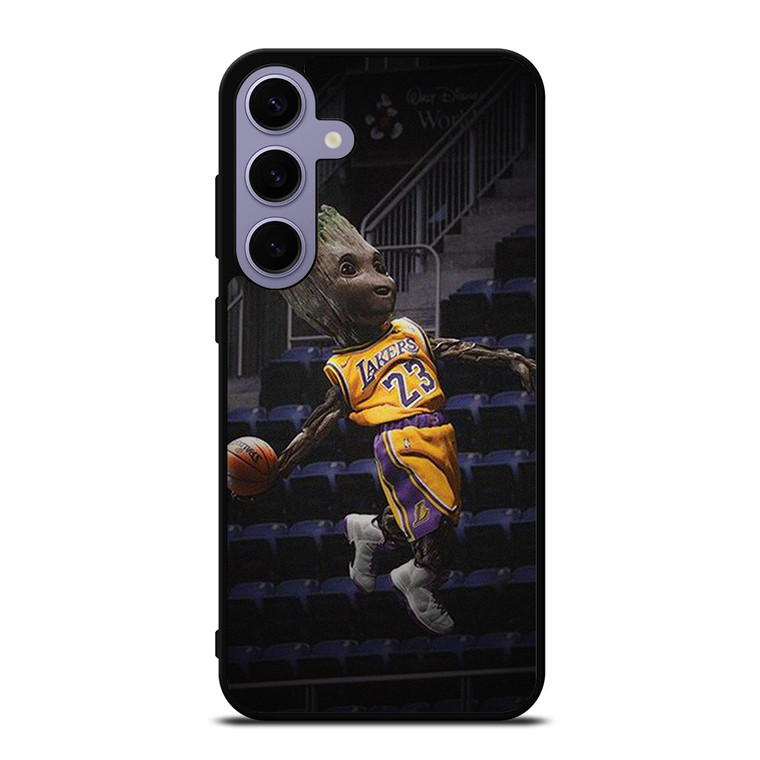 GROOT LEBRON JAMES LA LAKERS NBA  Samsung Galaxy S24 Plus Case Cover