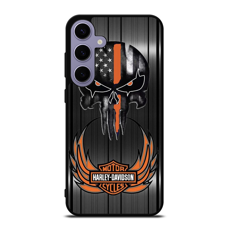 HARLEY DAVIDSON THE PUNISHER METAL  Samsung Galaxy S24 Plus Case Cover HARLEY DAVIDSON THE PUNISHER METAL  Samsung Galaxy S24 Plus Case Cover