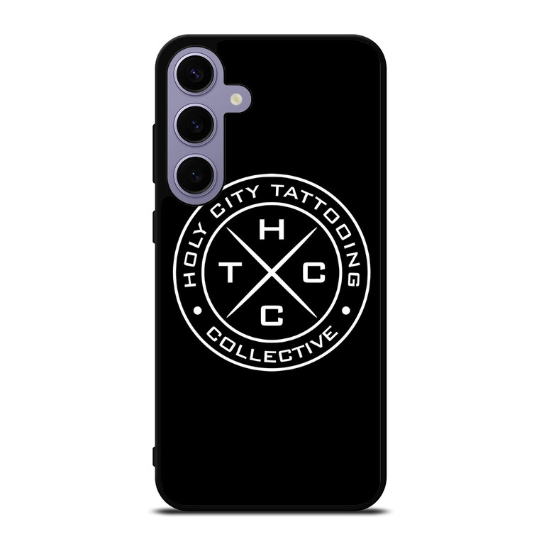 HOLY CITY TATTOOING BADGE  Samsung Galaxy S24 Plus Case Cover