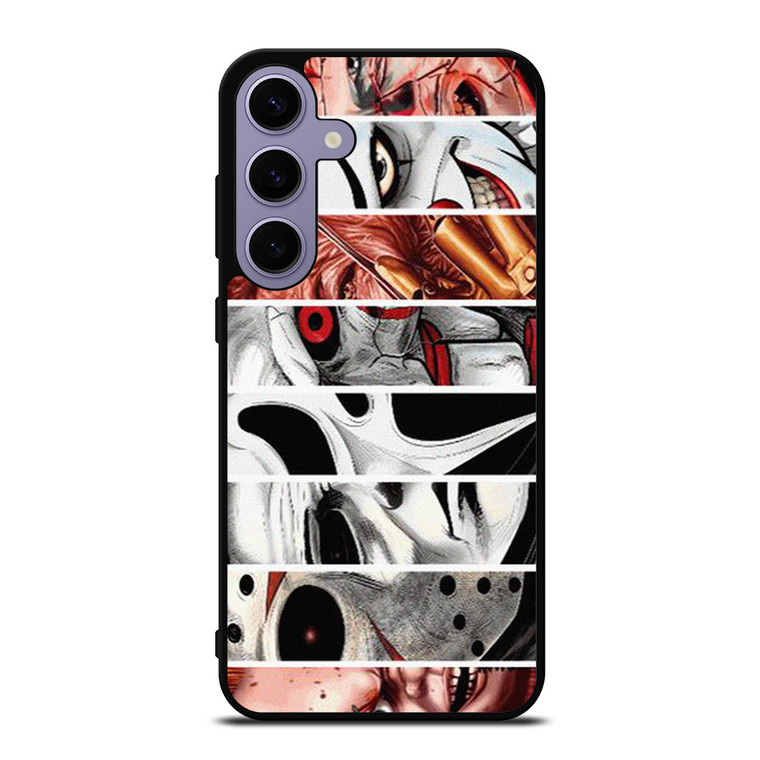 HORROR MOVIES CHARACTERS COLLAGE  Samsung Galaxy S24 Plus Case Cover