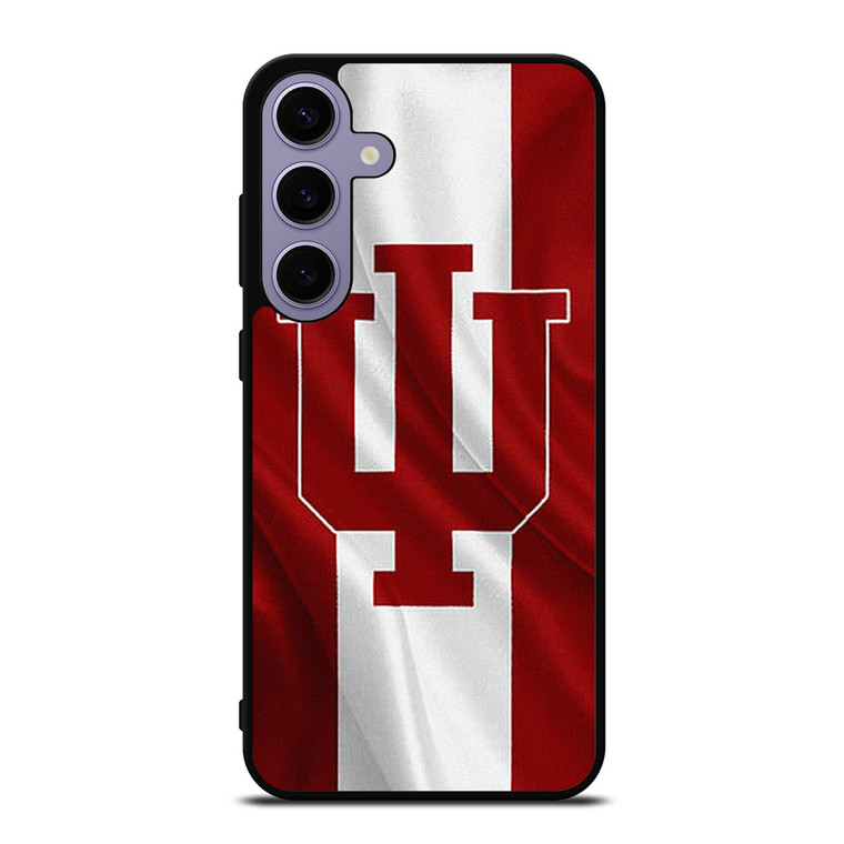INDIANA HOOSIERS BASKETBALL FLAG  Samsung Galaxy S24 Plus Case Cover